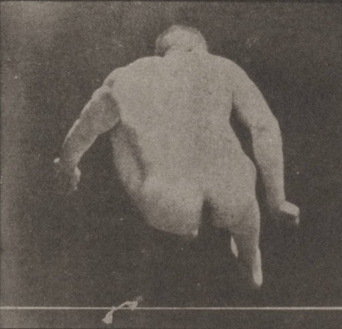 Animal Locomotion, Jump, by Eadweard Muybridge
